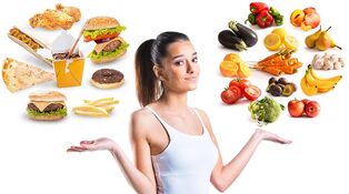 Избягване на нездравословни празни калории в полза на здравословни храни за отслабване