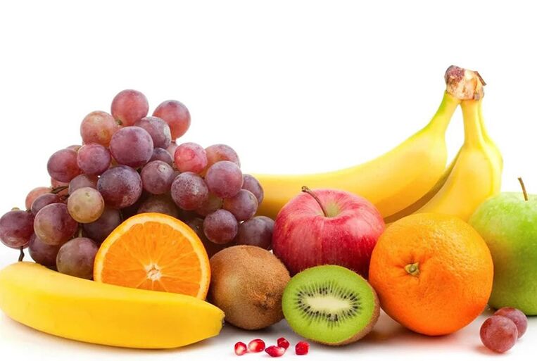 Пресни плодове, които са в основата на диетата по време на обостряне на подагра